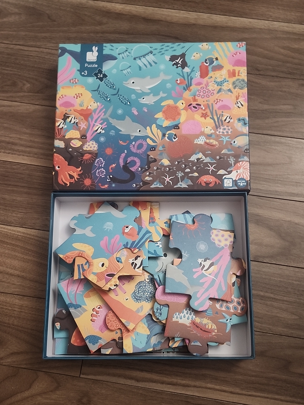 Jumbo Size Pieces Puzzle - Ocean 24pcs